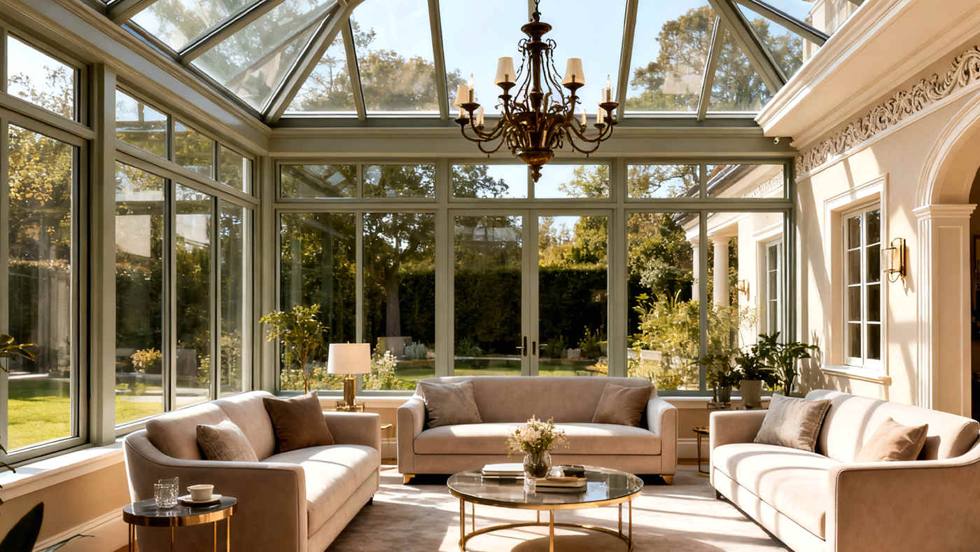 Transitional Sunroom Designs